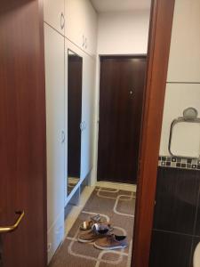 A bathroom at Apartman DivčiKom