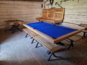 Biliár nebo kulečník v ubytování Apartmány Šafran Štrba