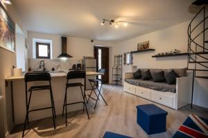 Posezení v ubytování Il Borgo sul Lago di Como