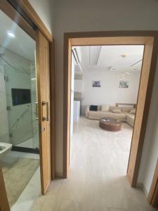 Apparemment vue de mer客房内的一张或多张床位