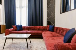 Posezení v ubytování Andor Luxury Hotel & Duplex
