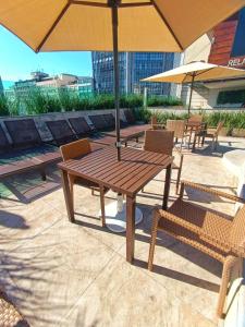 Balkón nebo terasa v ubytování Studio Santanes Centro RJ