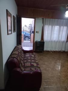 Χώρος καθιστικού στο Casa amarilla