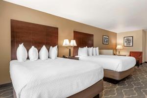 Postel nebo postele na pokoji v ubytování Best Western Plus Burleson Inn & Suites