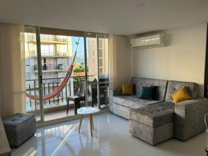 Posezení v ubytování Apartamento de descanso Peñalisa Ricaurte