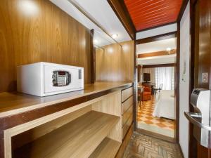 Dapur atau dapur kecil di Sailing Hotel & Spa