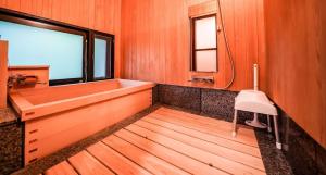 Letto o letti in una camera di 箱根七福荘