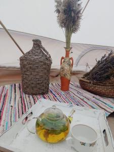 Напитки в Glamping Belltent in Salacgriva