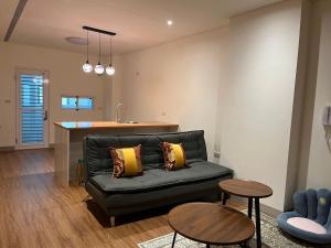 A seating area at Daisy's Hsiang Hola