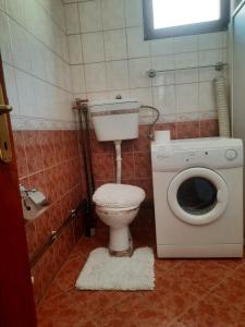 Koupelna v ubytování VILA NATALIJA APARTMANI