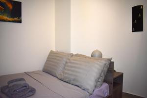 Postel nebo postele na pokoji v ubytování Xanthi BnB3