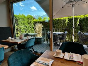 Restaurace v ubytování Comfort Hotel Garni Landhaus Gitti