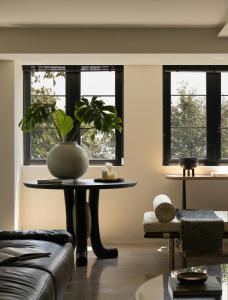Χώρος καθιστικού στο Harvey's Apartment