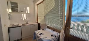 Kuchyň nebo kuchyňský kout v ubytování Apartments and Rooms Vinko + 37 fotografií
