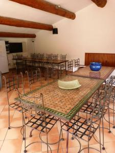 Restaurace v ubytování Mas des Ocres + 4 fotografie