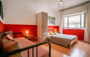 Ένα ή περισσότερα κρεβάτια σε δωμάτιο στο 1 Bedroom Lovely Apartment In Sanremo