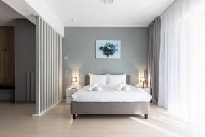 Katil atau katil-katil dalam bilik di Tower Apartments