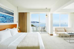 Katil atau katil-katil dalam bilik di Lucy Hotel