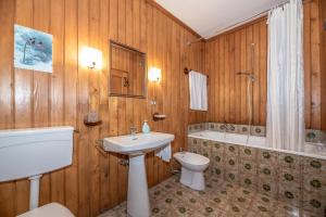 Koupelna v ubytování B&B Villa La Bercia