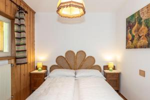 Postel nebo postele na pokoji v ubytování B&B Villa La Bercia