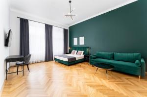 Część wypoczynkowa w obiekcie Wawel Boutique Residence - Krakow Old Town