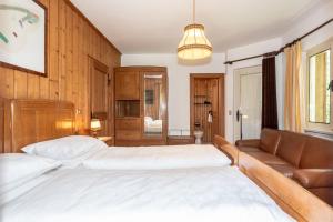 Postel nebo postele na pokoji v ubytování B&B Villa La Bercia