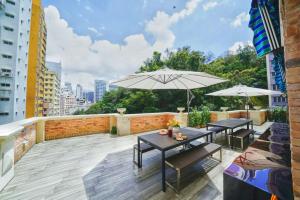 Uma varanda ou terraço em The Salvation Army - Booth Lodge