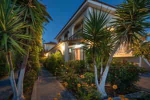 una casa con palme di fronte di Tota Studios a Tsilivi