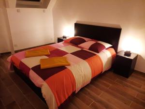 Postel nebo postele na pokoji v ubytování Duplex avec vue sur mer-La Rose des Vents