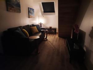 Posezení v ubytování Duplex avec vue sur mer-La Rose des Vents