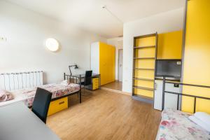 TV a/nebo společenská místnost v ubytování Motel Port