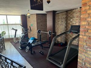Fitness centrum a/nebo fitness zařízení v ubytování Resort Nord Park