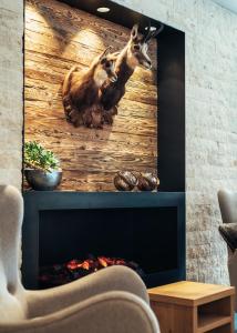A seating area at Das Landerer
