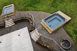 Bazén v ubytování Fosshotel Reykholt nebo v jeho okolí