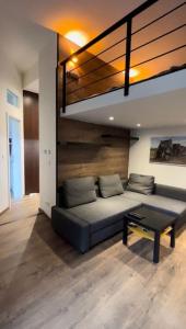 Posezení v ubytování Apartmán v srdci Bratislavy