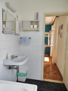 Koupelna v ubytování Guesthouse Franko