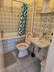 Koupelna v ubytování Guesthouse Franko