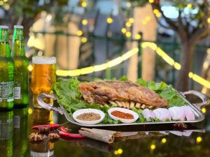 酒店内部或周边提供的食物