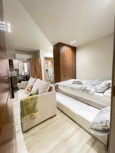 Postel nebo postele na pokoji v ubytování Luxury Studio House 1200-3