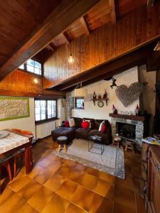 Χώρος καθιστικού στο Maison I Love Mont Blanc