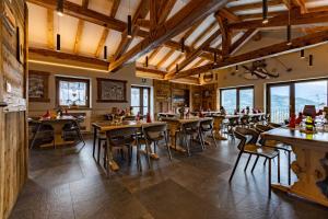 Restaurace v ubytování Monte Emilius