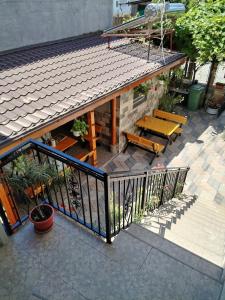 Balkón nebo terasa v ubytování Casa A&V