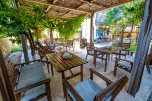 Patio nebo venkovní prostory v ubytování Neata Vama Veche