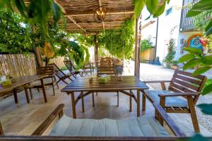 Patio nebo venkovní prostory v ubytování Neata Vama Veche