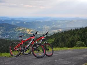 Jazda na bicykli v okolí ubytovania Penzion Rotunda