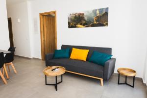 Posezení v ubytování Phos de Antiparos