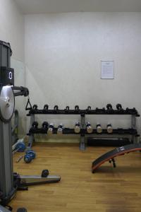 Fitness centrum a/nebo fitness zařízení v ubytování FORTUNE ATRIUM HOTEL