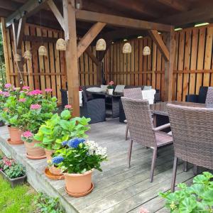 Ogród w obiekcie Landhaus Antonia