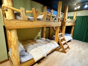 Llit o llits en una habitació de 林縁Lienりあん