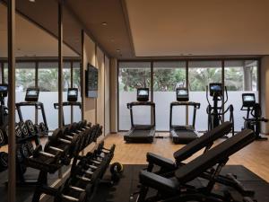 Das Fitnesscenter und/oder die Fitnesseinrichtungen in der Unterkunft Atlantica Ocean Beach Resort